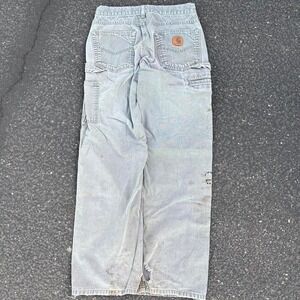 Vintage Carhartt Loose Fit Baggy Carpenter Pants Size 30x32